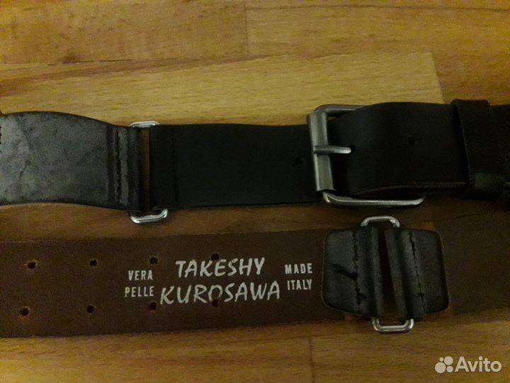 Ремень кожаный италия