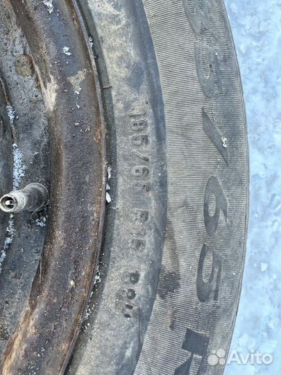 Стальной диск BMW r15 4/100