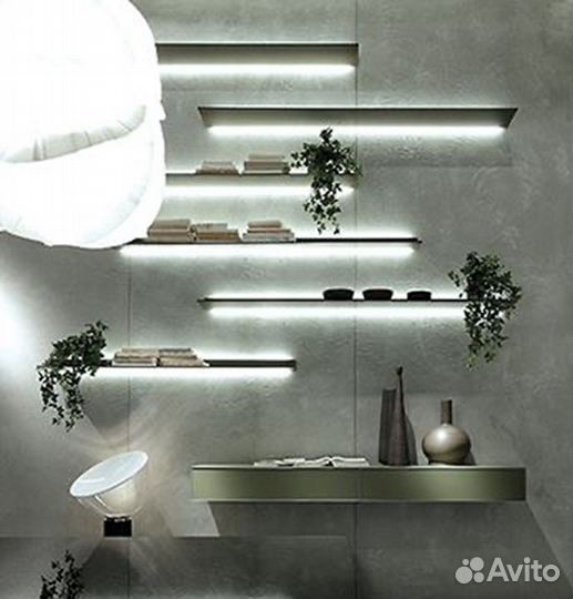 Полка настенная металлическая