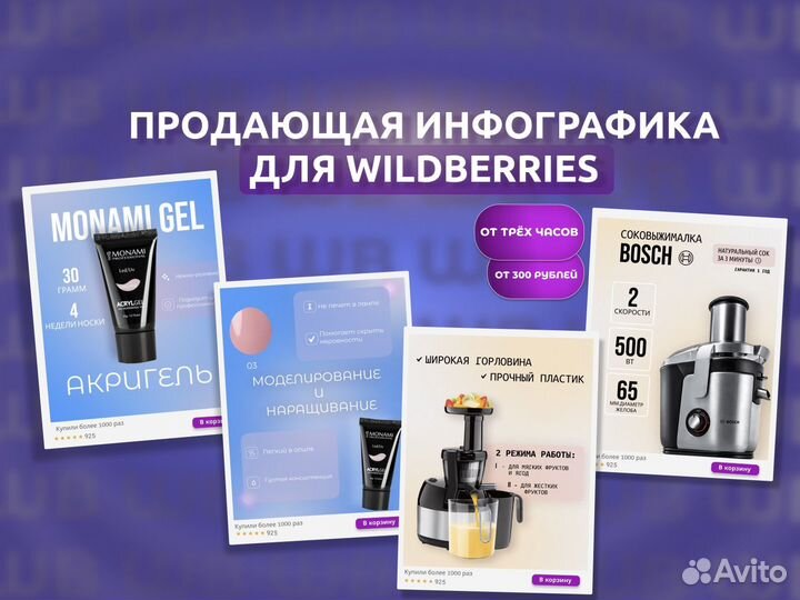 Инфографика для wildberries