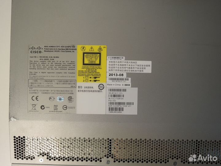 Модуль расширения cisco N2K-C2248PQ-10GE