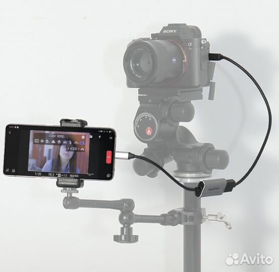 Адаптер Mini вывода картинки камеры на смартфон