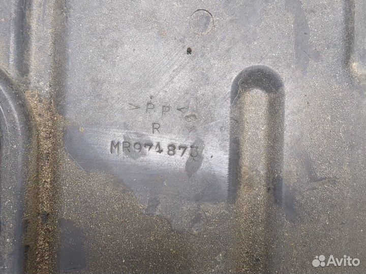 Защита моторного отсека Mitsubishi Outlander, 2005