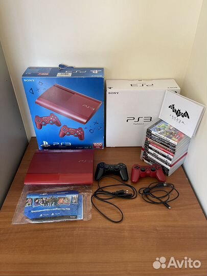 Sony PS3 Red