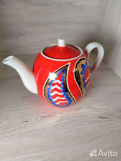 Чайник Песочное, пиала Кузяево, чайник заварочный