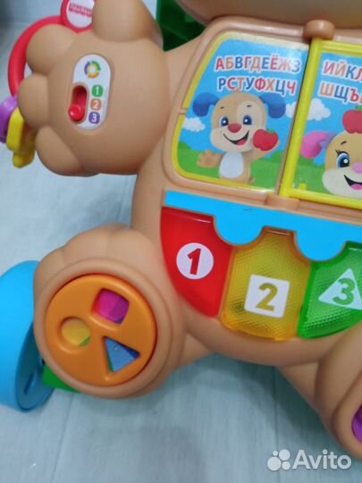 Ходунки каталка детские Fisher price