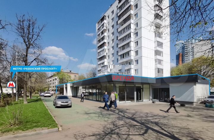 Сдам торговое помещение, 87.4 м²