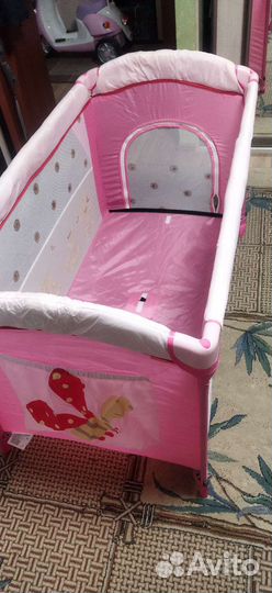Детская кровать манеж