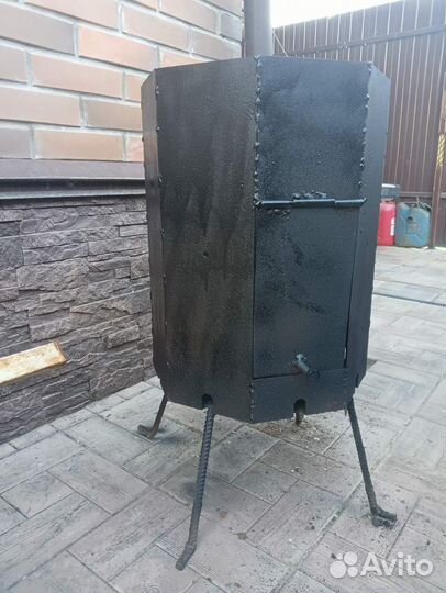 Печь дровяная котел для казана