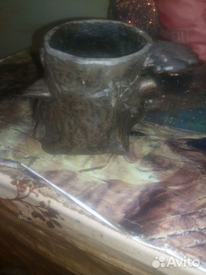 Чугунная карандашница СССР