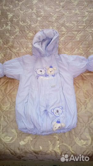 Комбинезон-трансформен для мальчика