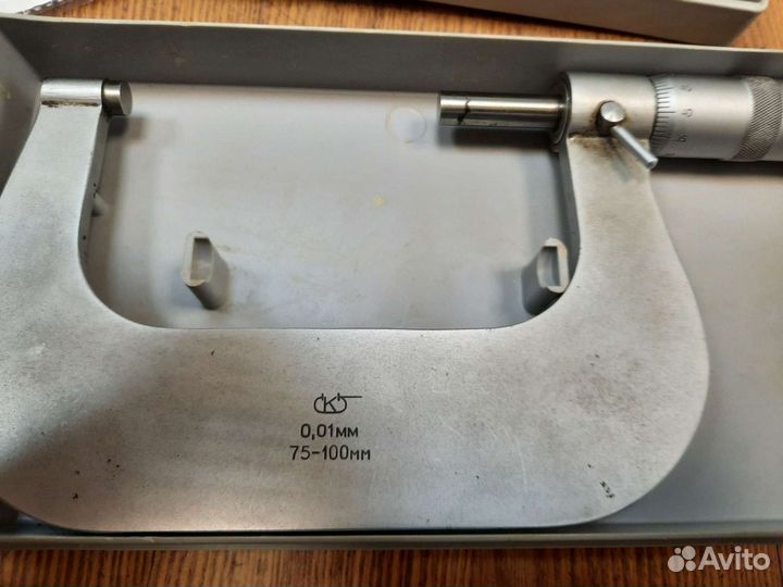 Микрометр мк 75-100 ussr