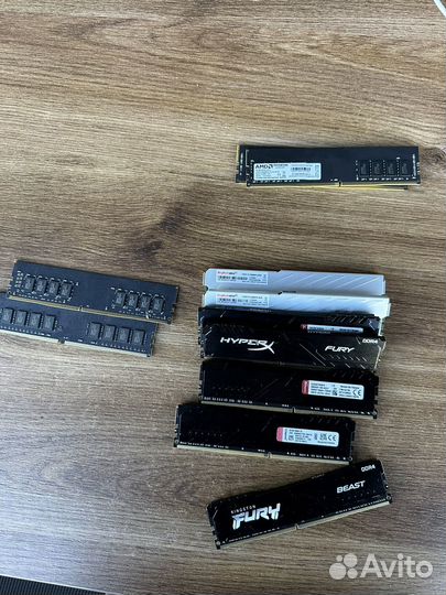 Оперативная память ddr4 16gb/8gb