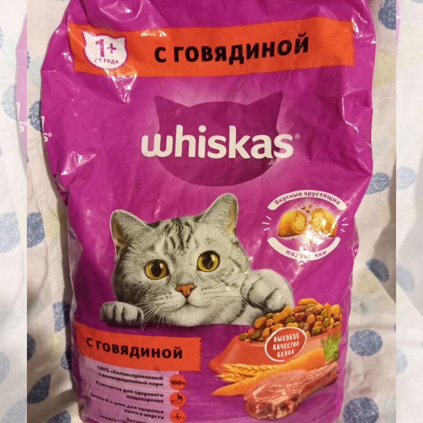 Whiskas корм для кошек