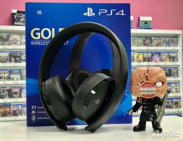 Игровые наушники PlayStation Gold Wireless Headset