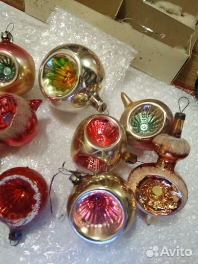 Елочные игрушки СССР и ГДР