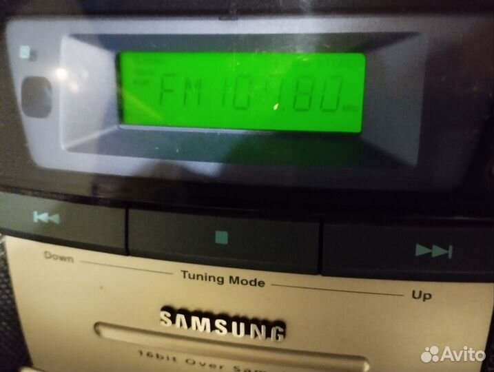 Бумбокс samsung (диски кассеты радио)