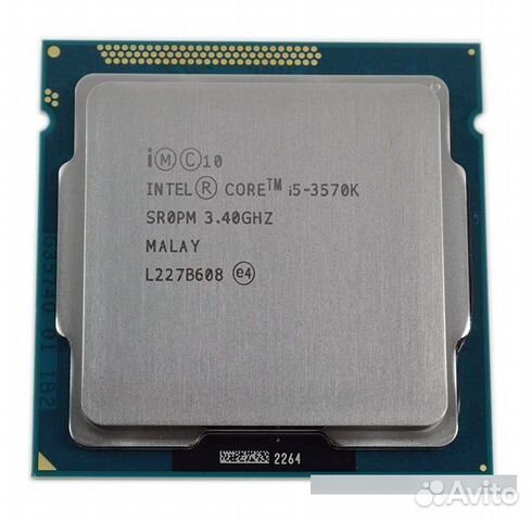 Процессоры CPU Intel Core i5-3570K, i5-3470