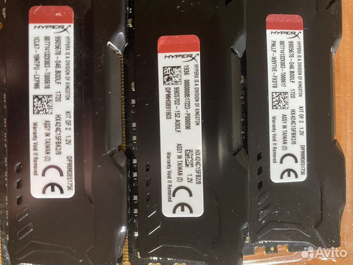 Hyper fury ddr4