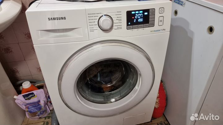 Стиральная машина samsung ecobubble 6кг