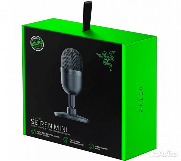 Микрофон Razer Seiren Mini, черный