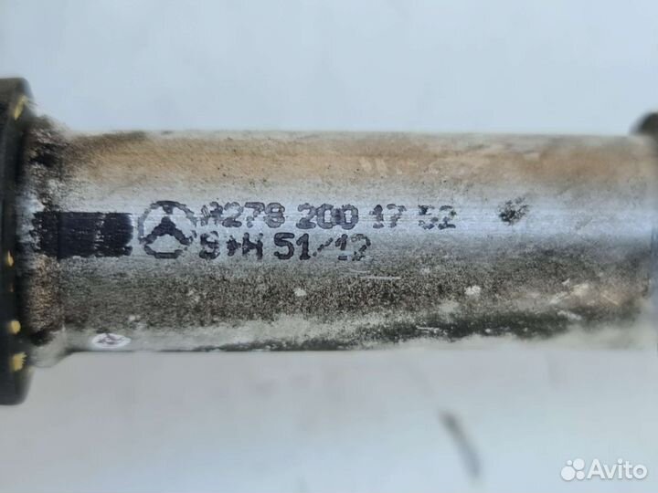 Трубка охлаждающей жидкости Mercedes W166 M278