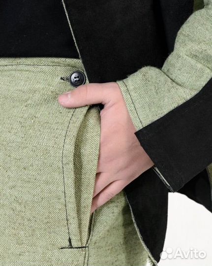 Костюм сварщика со спилком (кожа)