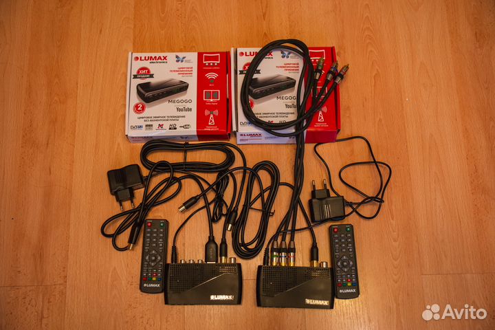 Тв DVB Т2 lumax DV1107HD