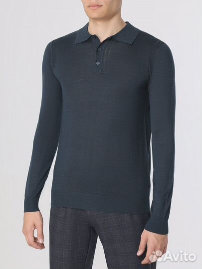 Поло из тенселя и шерсти Cudgi