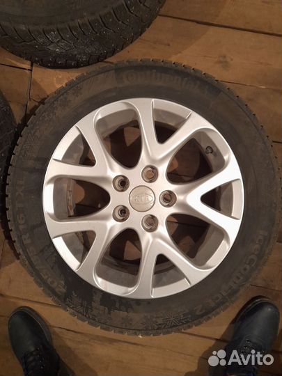 Колеса в сборе r16 5х114.3 зимние 205/55