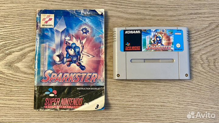 Sparksrer картридж для Super Nintendo 16 bit