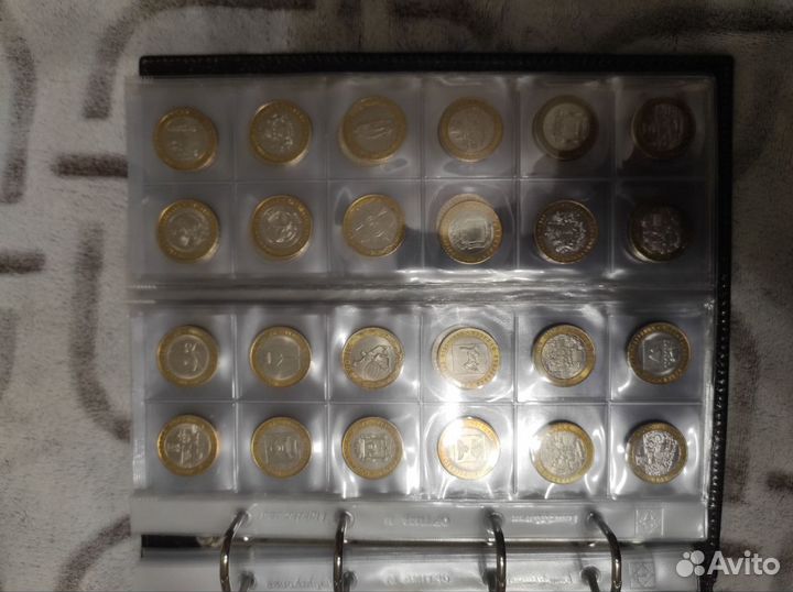 Юбилейные монеты 10 рублей вся коллекция