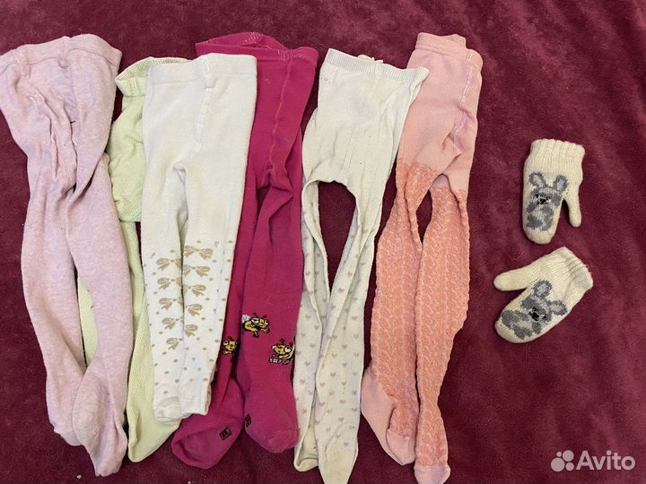 Одежда для девочки пакетом 80