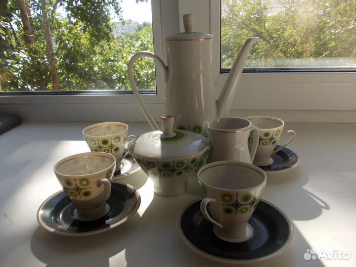 Кофейный сервиз фарфор