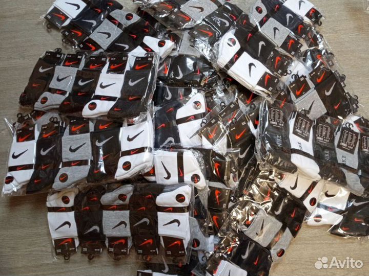 Высокие носки nike adidas