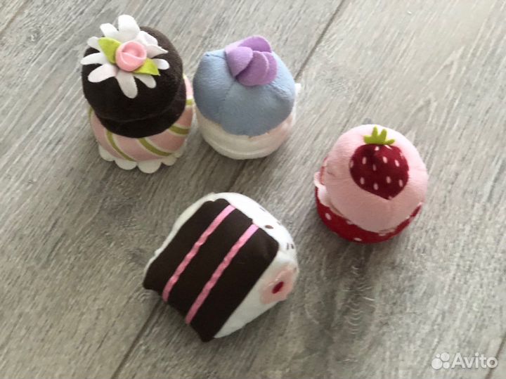 Посуда и фрукты (мягкие) для кухни. IKEA