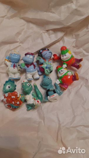 Игрушки из киндера 90х