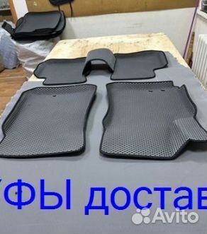 Эва Коврики 3D с бортами для авто