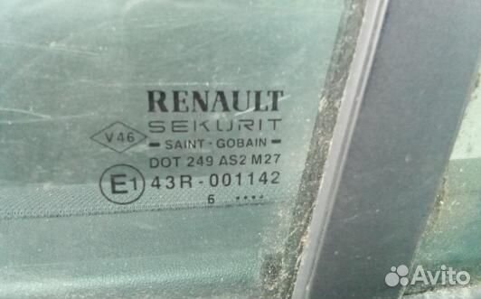 Дверь задняя левая renault megane 2 (GNK34FG01)