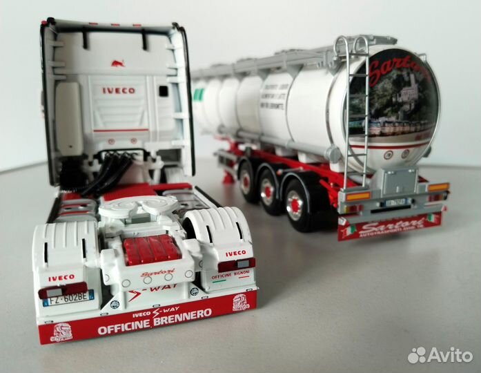 1/50 Iveco S Sartory бочка WSI эксклюзив 1из100