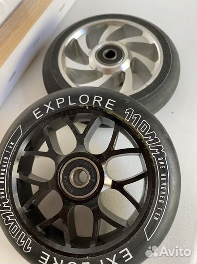 Колеса для трюкового самоката 110 мм explore
