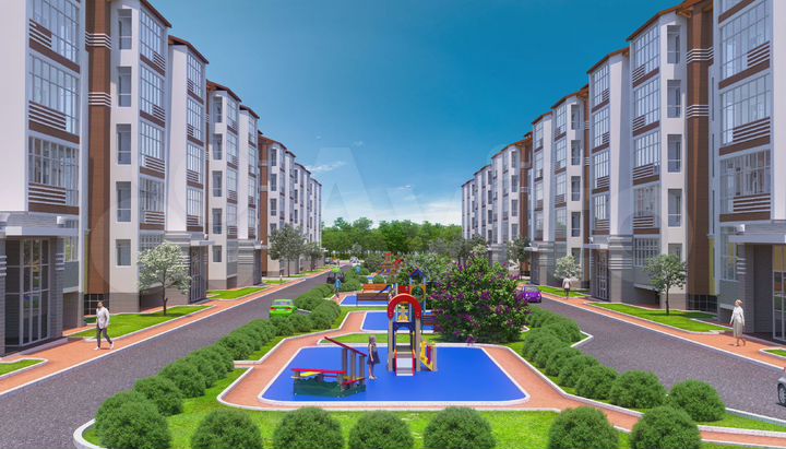 2-к. квартира, 81,8 м², 4/5 эт.