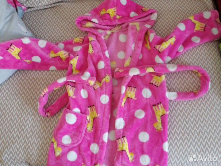 Детский махровый халат