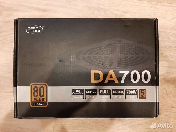 Блок питания ATX для пк 700w 80+bronze