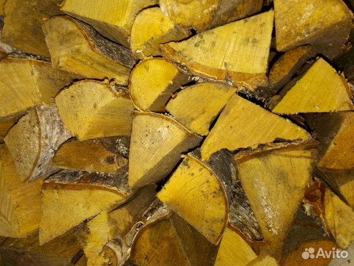 Дрова березовые колотые