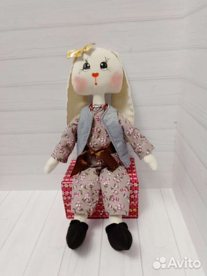 Зайка ручной работы