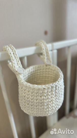 Подвесная корзина для кроватки