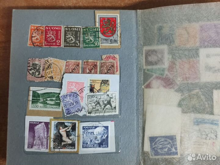 Коллекция марок времён ВОВ