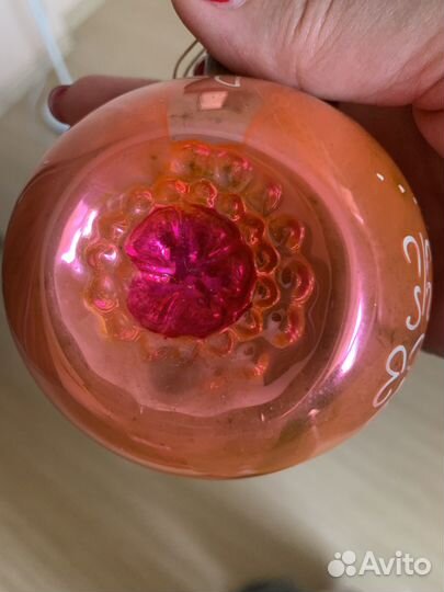 Коллекционные елочные игрушки стекло