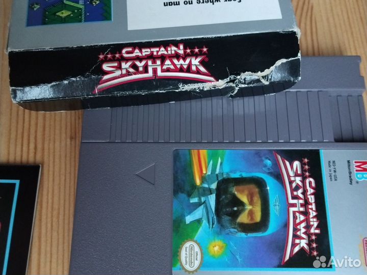 Картридж Nintendo NES. Captain Skyhawk